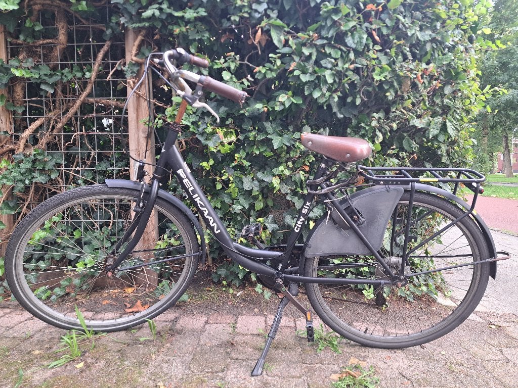 Pelikaan Damesfiets - Functioneel - Korting bij snel weg, Fietsen en Brommers, Gebruikt, Velgrem, Versnellingen, 50 tot 53 cm