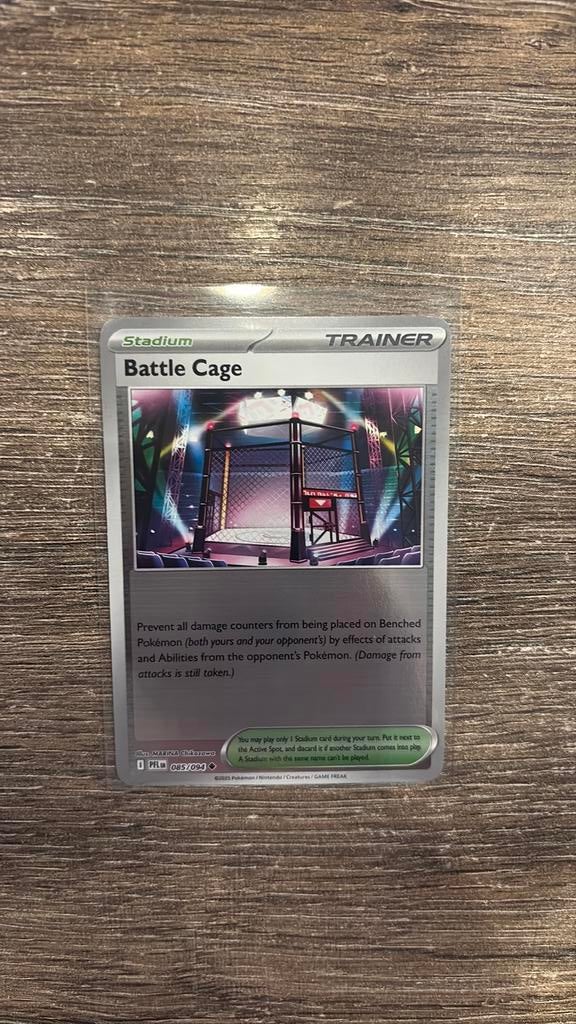 PFL Battle Cage 085/094 Reverse holo, Ophalen of Verzenden, Zo goed als nieuw