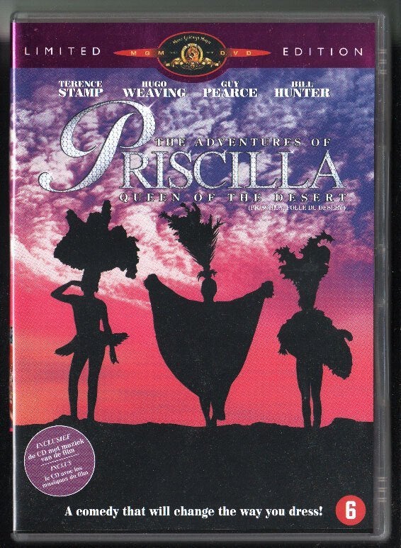 The Adventures of Priscilla Queen of the Desert LE+CD DVDgay, Bonusmateriaal, Ophalen of Verzenden, Vanaf 6 jaar, Duits