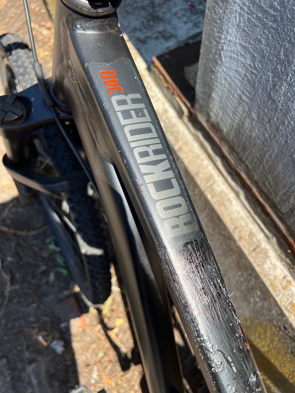 SURIVIVOR BTWIN Rockrider 340 Mountainbike - LEES HEEL GOED, Fietsen en Brommers, Gebruikt, Hardtail, 53 tot 57 cm, Ophalen