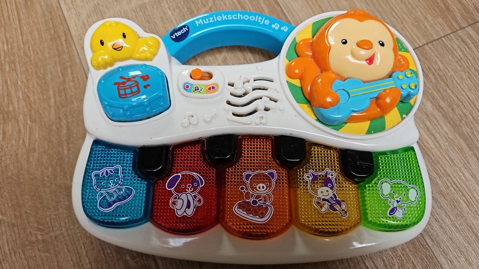 Vtech muziekschooltje, Ophalen, Gebruikt, 6 maanden tot 2 jaar