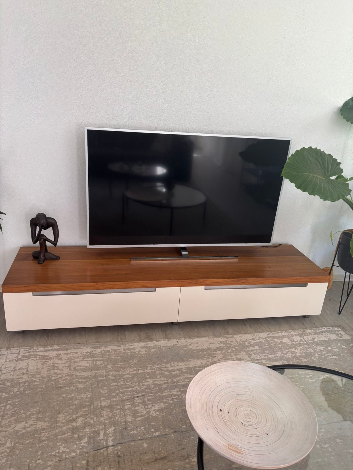 Tv meubel handgemaakt, Huis en Inrichting, Kasten | Televisiemeubels, Ophalen, Zo goed als nieuw, 25 tot 50 cm, Minder dan 100 cm