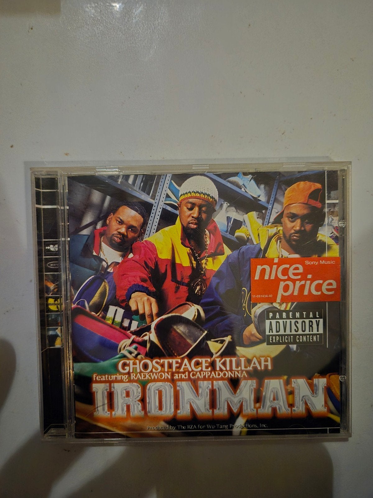 Ghostface Killah - Ironman. Cd. 1996, Ophalen of Verzenden, 1985 tot 2000, Gebruikt
