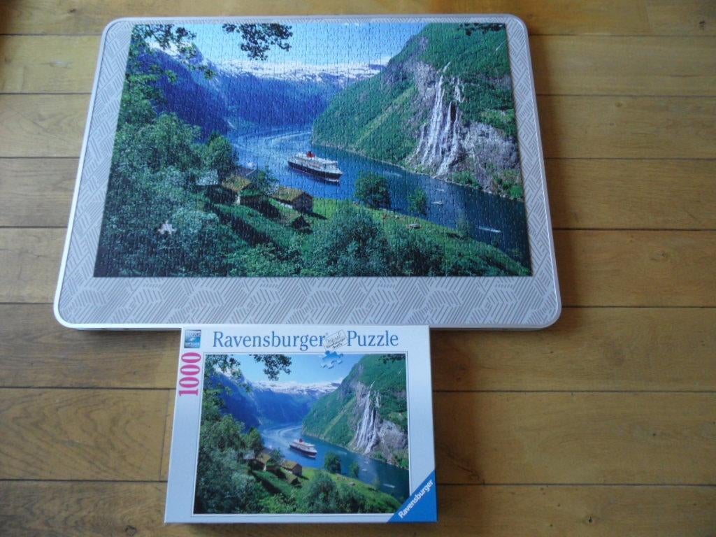 Ravensburger puzzel 1000 stukjes (er mist een), Ophalen of Verzenden, 500 t/m 1500 stukjes, Gebruikt
