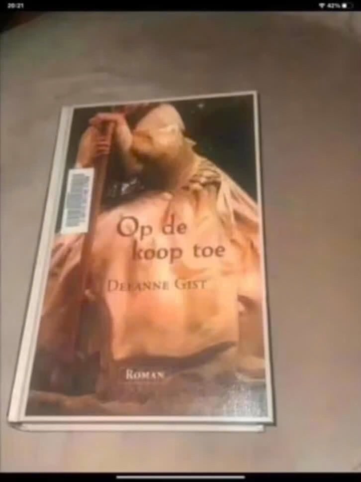 Op de koop toe - Deanne Gist (Roman), Boeken, Ophalen of Verzenden, Deanne Gist, 20e eeuw of later, Gelezen