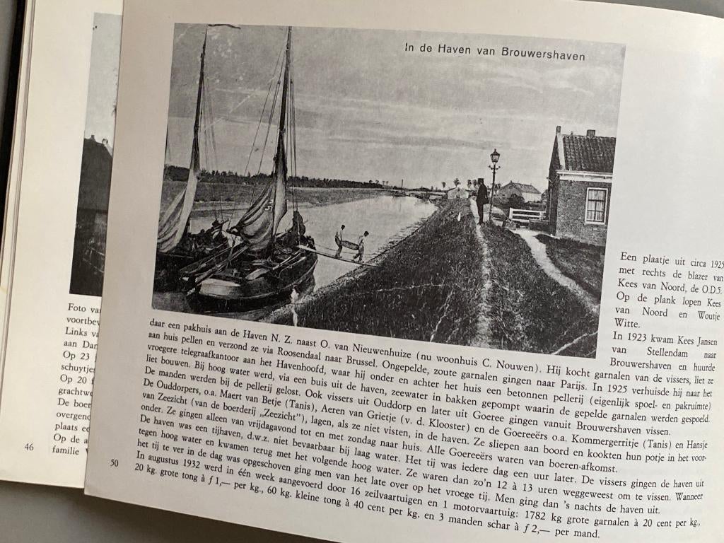 Brouwershaven zoals het was... (1972), Boeken, Ophalen of Verzenden, 20e eeuw of later, Zo goed als nieuw