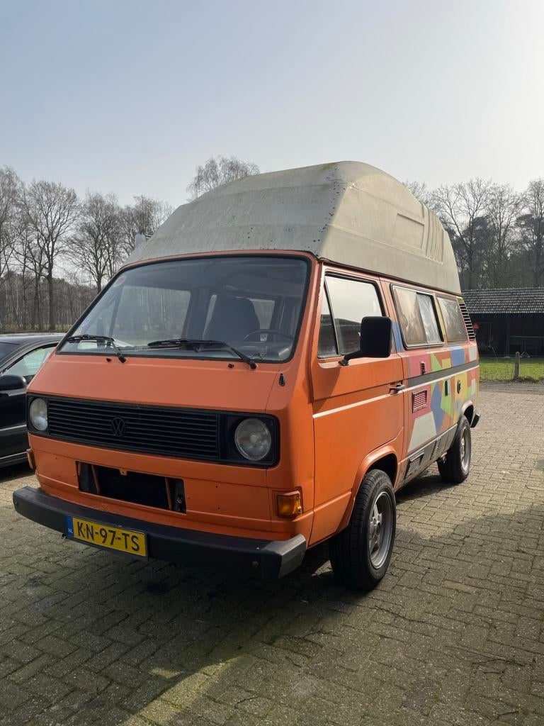 Belastingvrije Volkswagen Kampeerauto 1984, Auto's, Origineel Nederlands, Particulier, 50 pk, Te koop