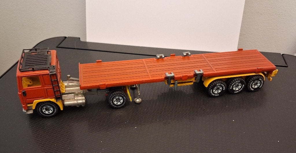 SIKU Volvo F10 Turbo Trailer, Ophalen of Verzenden, Gebruikt, Bus of Vrachtwagen, SIKU