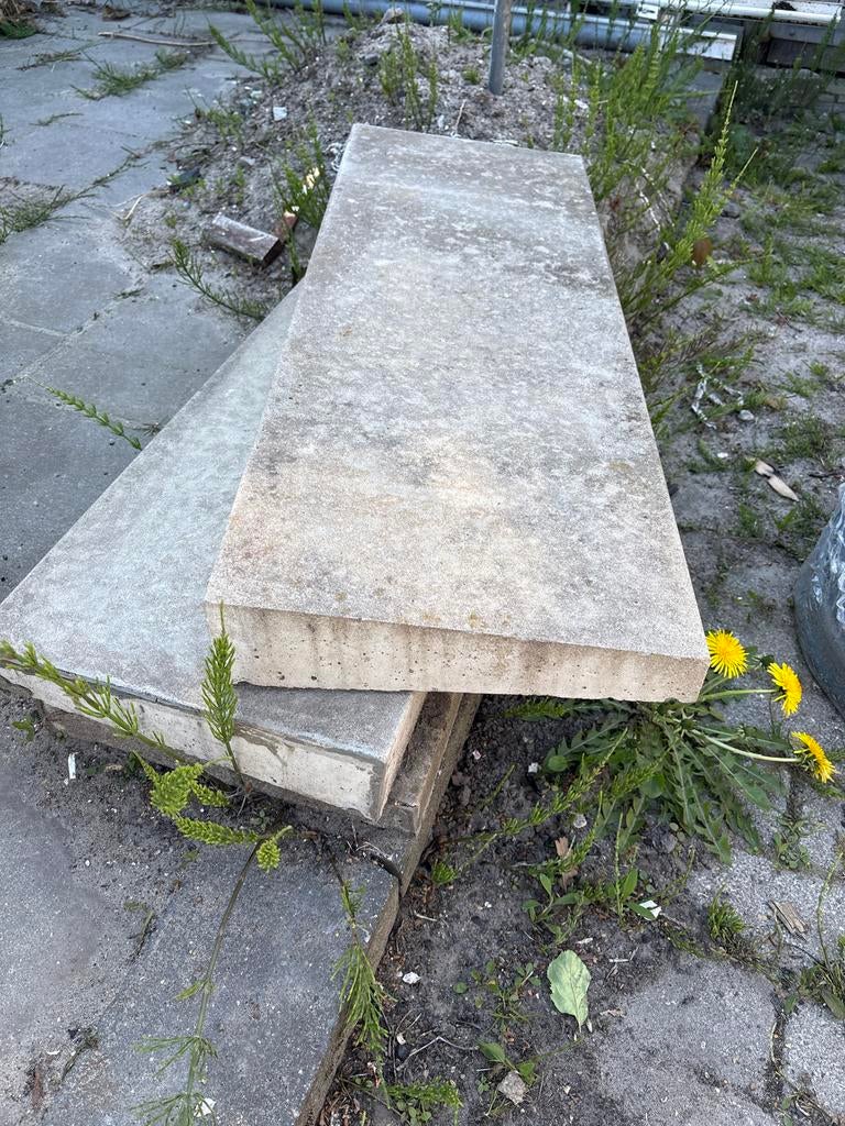 Betonplaten voor diverse toepassingen, Doe-het-zelf en Verbouw, Platen en Panelen, Ophalen of Verzenden, Gebruikt, Overige materialen