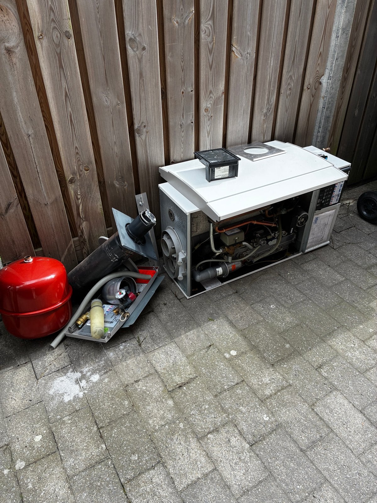Remeha quinta 35 ketelonderdelen, Ophalen, 30 tot 80 cm, Gebruikt, Hoog rendement (Hr)