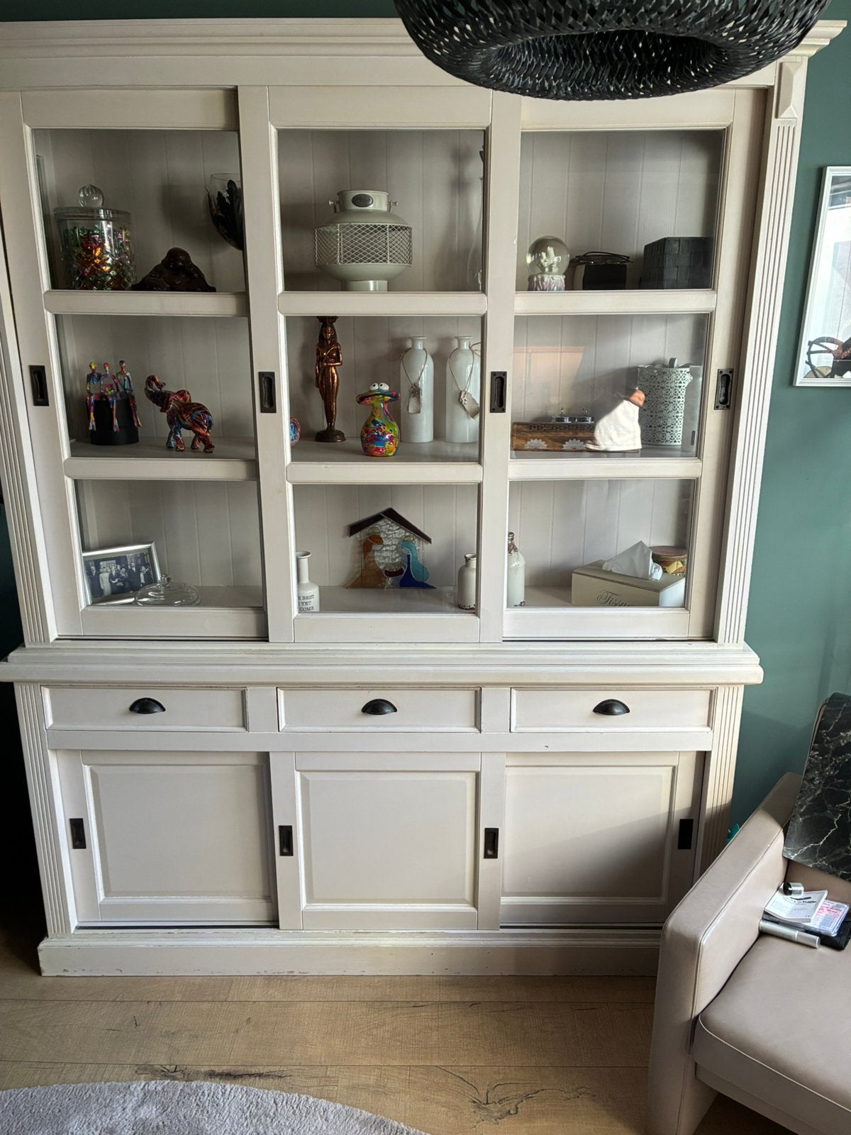 Buffetkast om op te knappen, Ophalen, Gebruikt, Met lade(s), 200 cm of meer