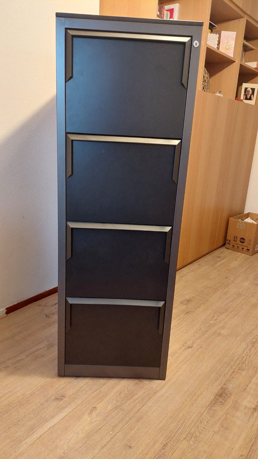 Archiefkast met hangmappen, 4 laden, Huis en Inrichting, Kasten | Roldeurkasten en Archiefkasten, Minder dan 50 cm, Gebruikt, 50 tot 75 cm