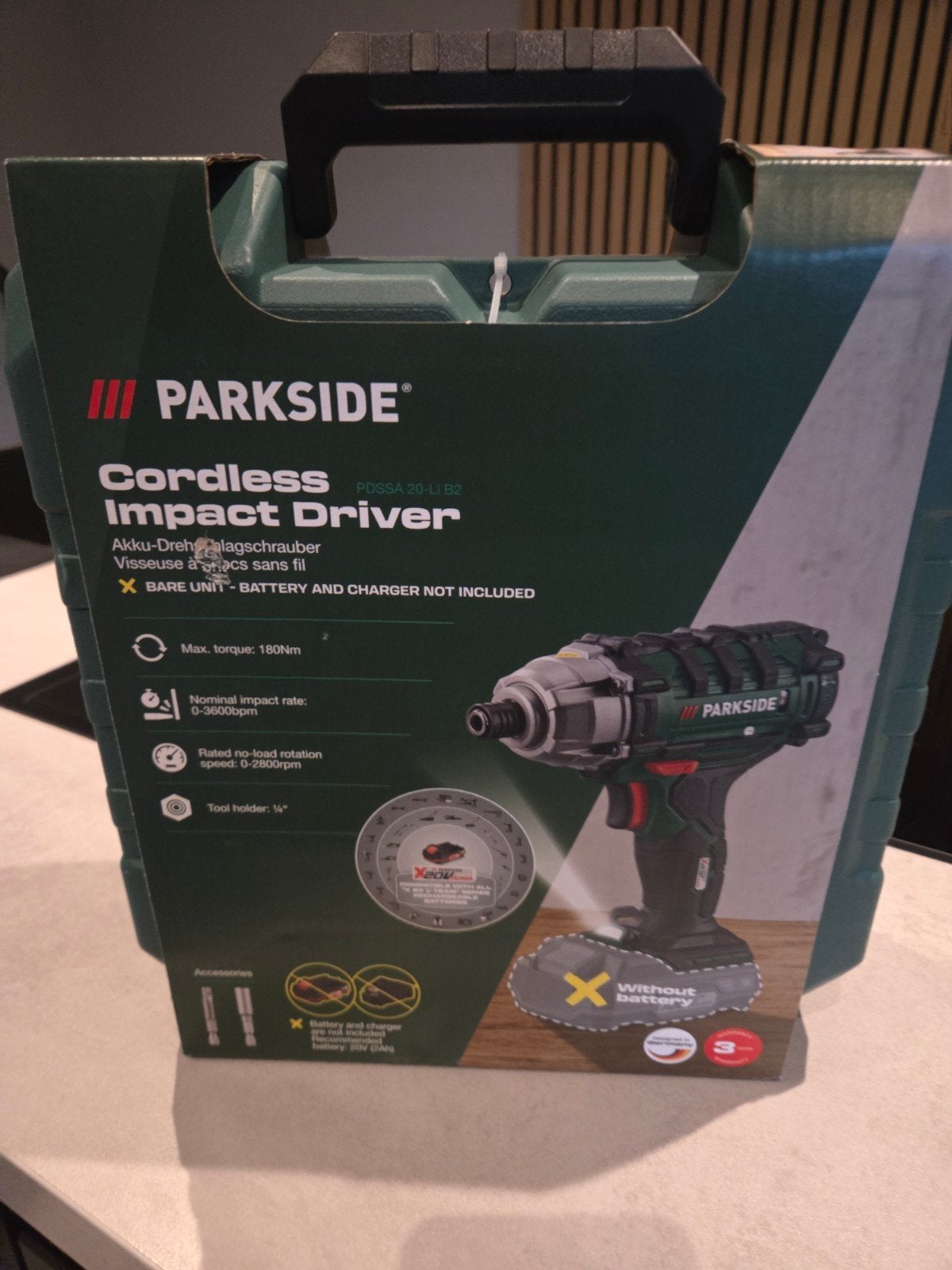 parkside slagschroevendraaier schroefmachine nieuw, Ophalen of Verzenden, Nieuw, Minder dan 600 watt, Overige typen