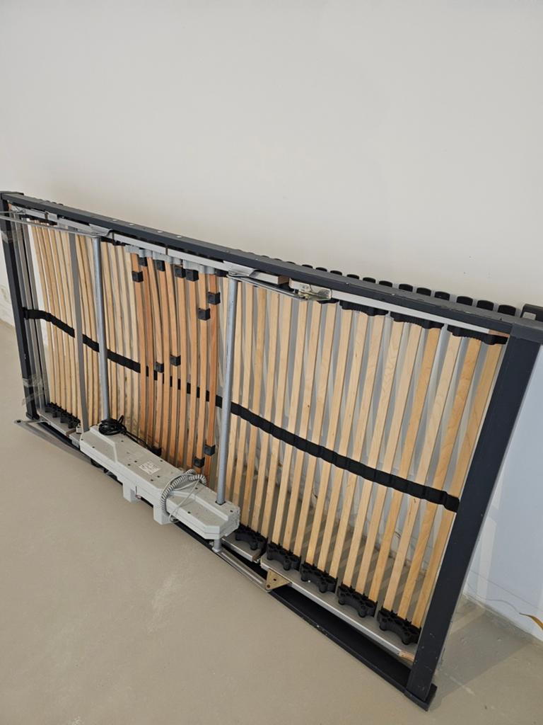 Elektrische Lattenbodem 100x200 cm, Ophalen, Verstelbaar, 90 cm, Eenpersoons