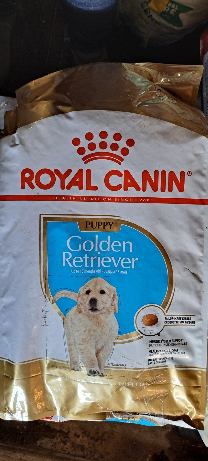 royal canin puppy golden retriever 12 kg, Ophalen, Hond