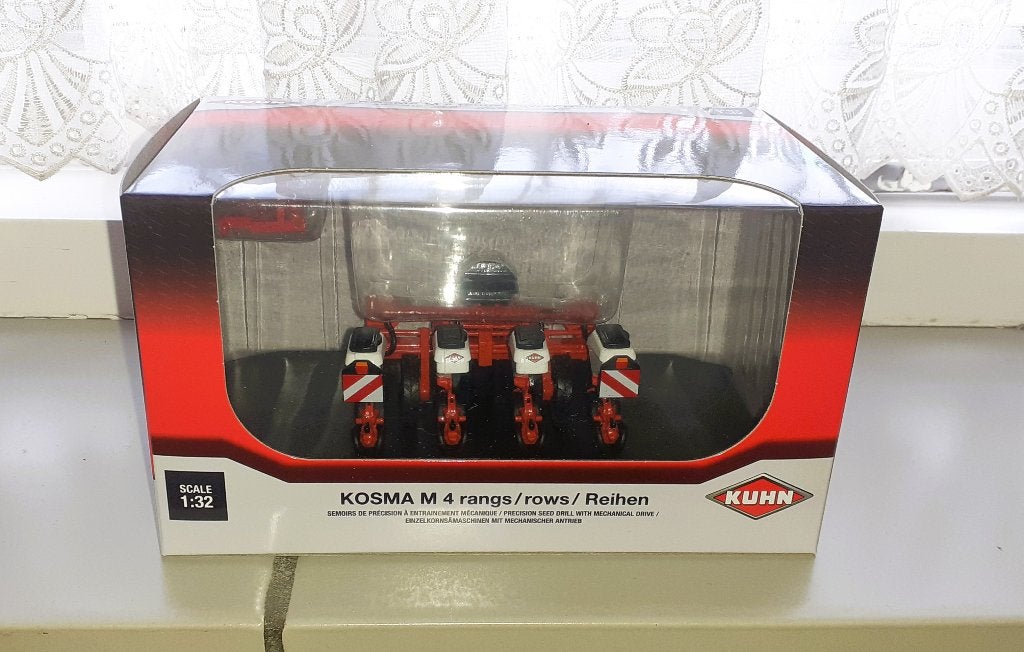 Kuhn Kosma M 4 rijen zaaimachine - Replicagri, Ophalen of Verzenden, Nieuw, Tractor of Landbouw, Universal Hobbies