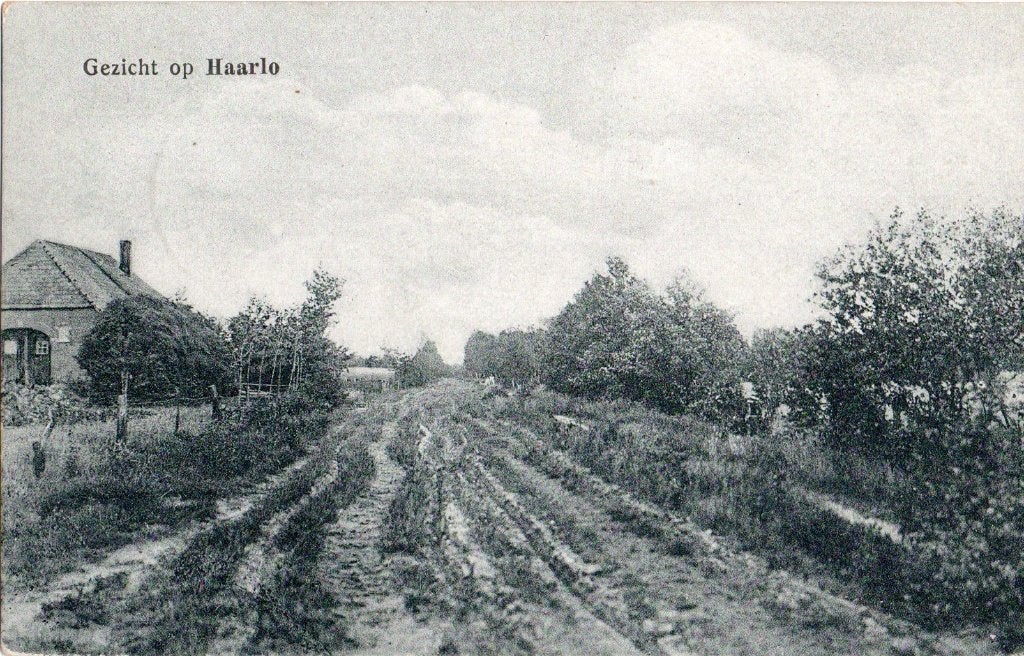Haarlo, Gezicht op het dorp. 7010, Verzamelen, Verzenden, 1920 tot 1940, Gelopen, Gelderland
