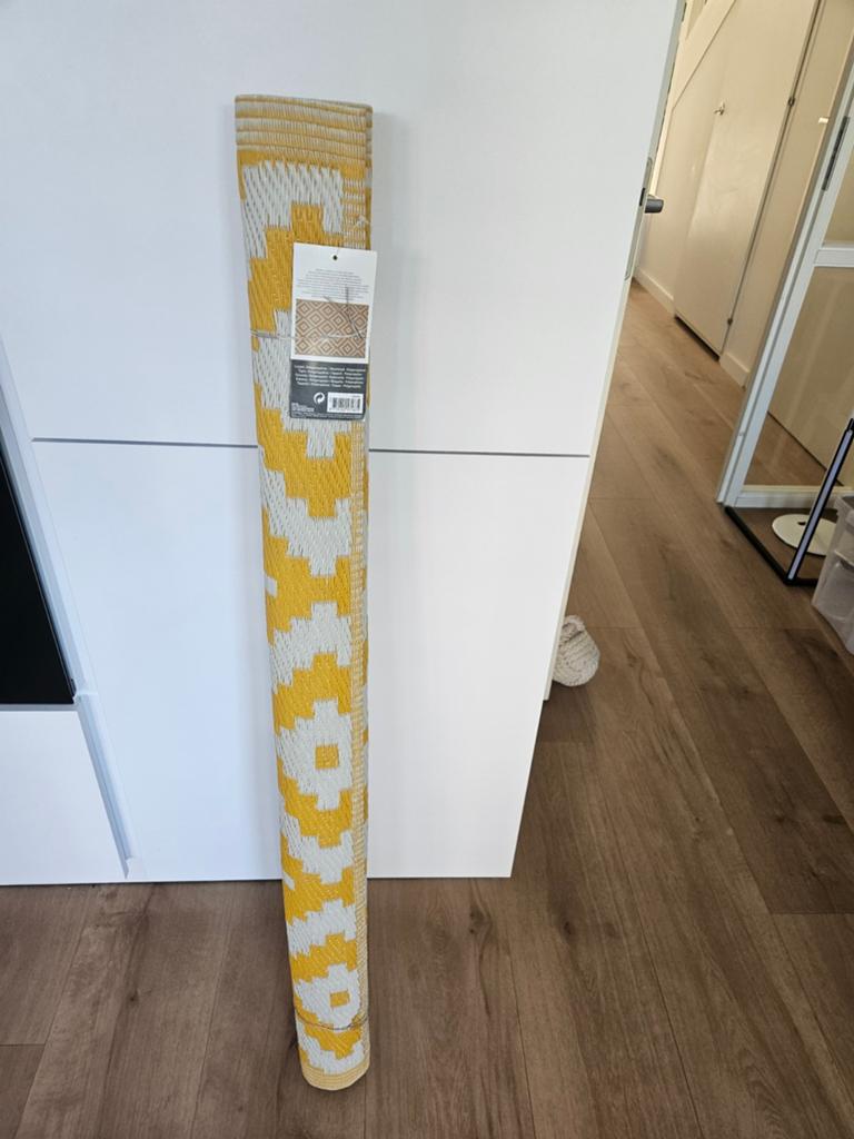 Vloerkleed (voor in de tuin), Tuin en Terras, Ophalen, Nieuw