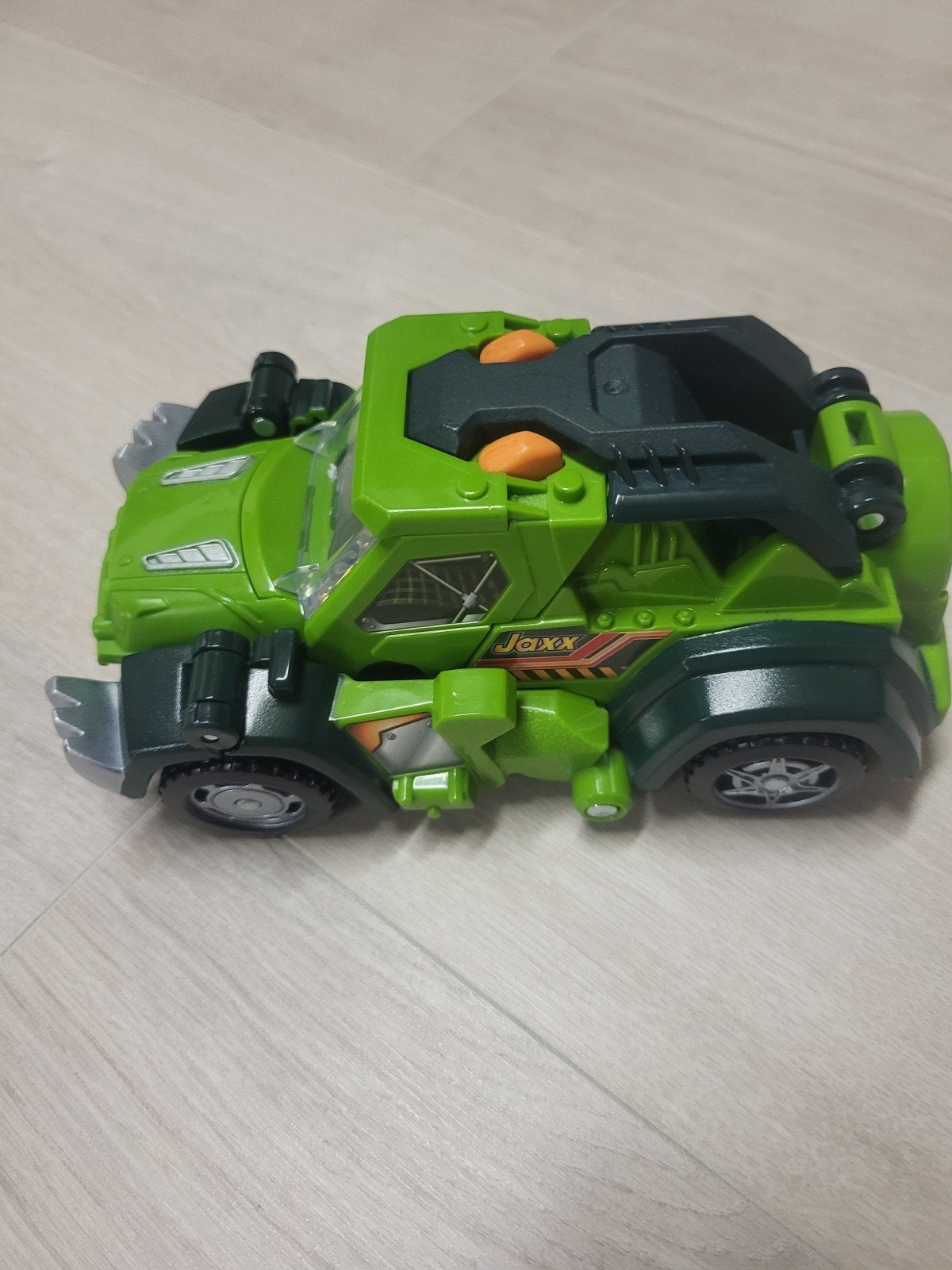 Groene Jaxx speelgoedauto, Ophalen of Verzenden, Gebruikt