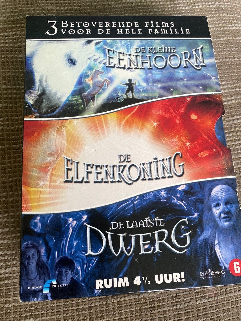 3 Betoverende Films voor de Hele Familie DVD Box, Gebruikt, Alle leeftijden, Familie, Box/collectie