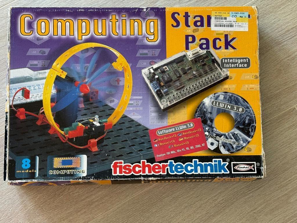 fischertechnik Computing Starting Pack (16553p) uit 2000, Ophalen of Verzenden, Gebruikt, Bouwen, Met licht