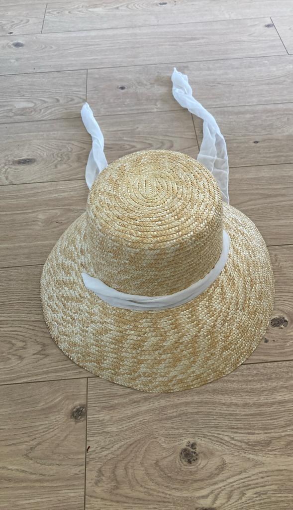 Zomer hoed stro 55-57 cm nieuw, Kleding | Dames, Hoeden en Petten, Ophalen of Verzenden, Nieuw, 56 of 57 cm (M, 7 of 7⅛ inch)