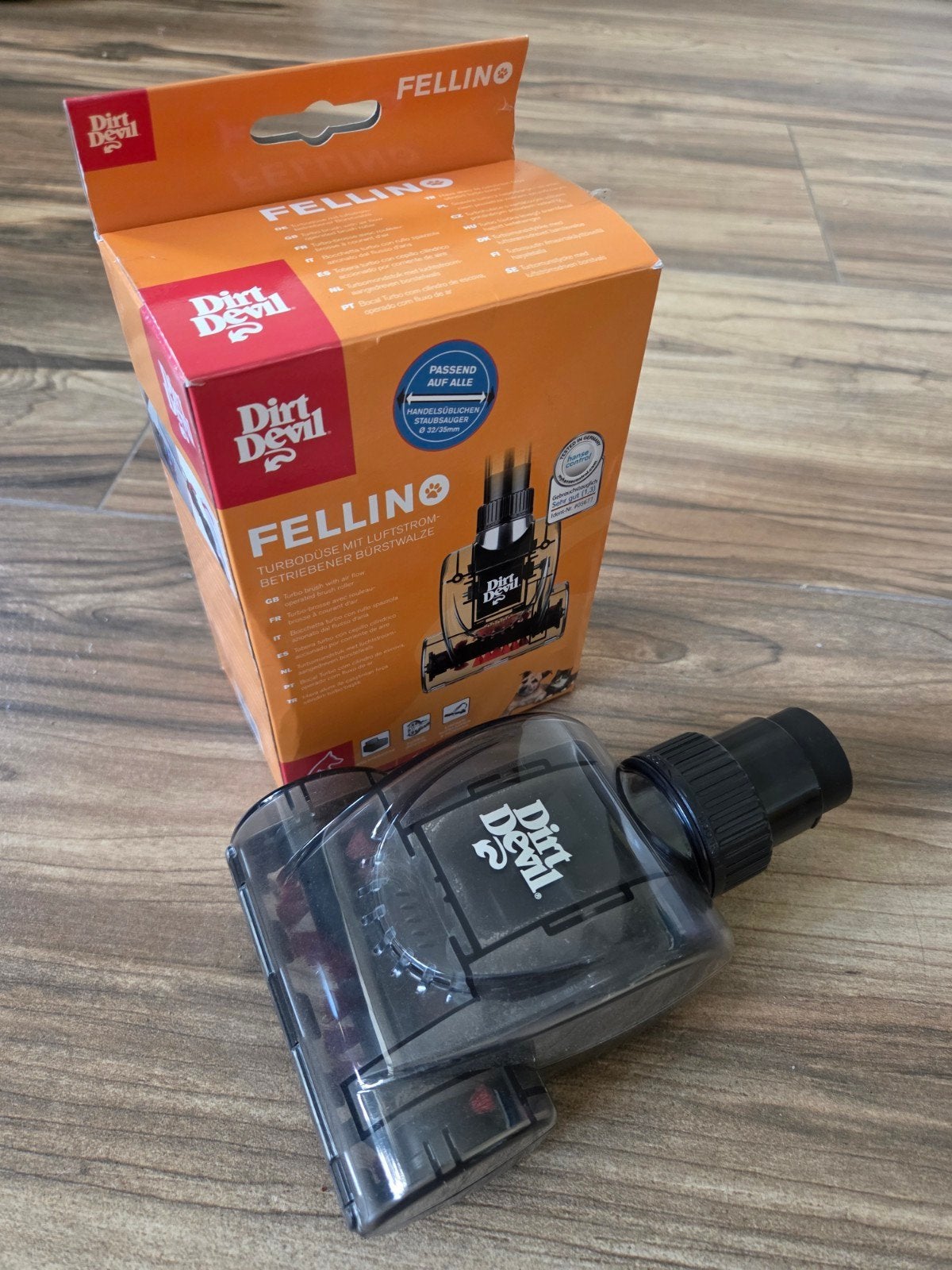 Dirt Devil Fellino Turboborstel voor dierenhaar, Overige merken, Overige typen, Ophalen of Verzenden, Zo goed als nieuw