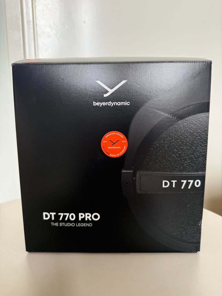 Beyerdynamic DT 770 PRO 32 Ohm hoofdtelefoon, Audio, Tv en Foto, Koptelefoons, Ophalen of Verzenden, Zo goed als nieuw, Overige merken