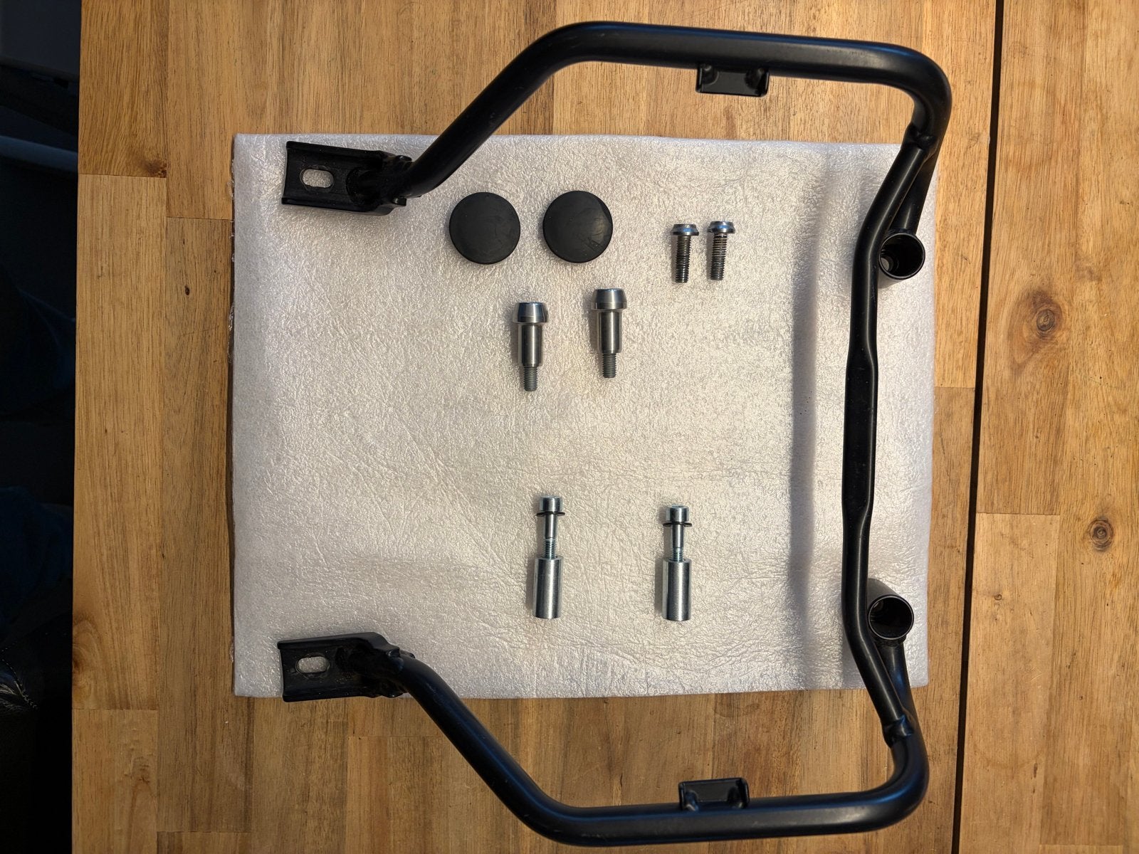 Originele OEM kofferdragers BMW R1200-R1250R, Ophalen of Verzenden, Gebruikt