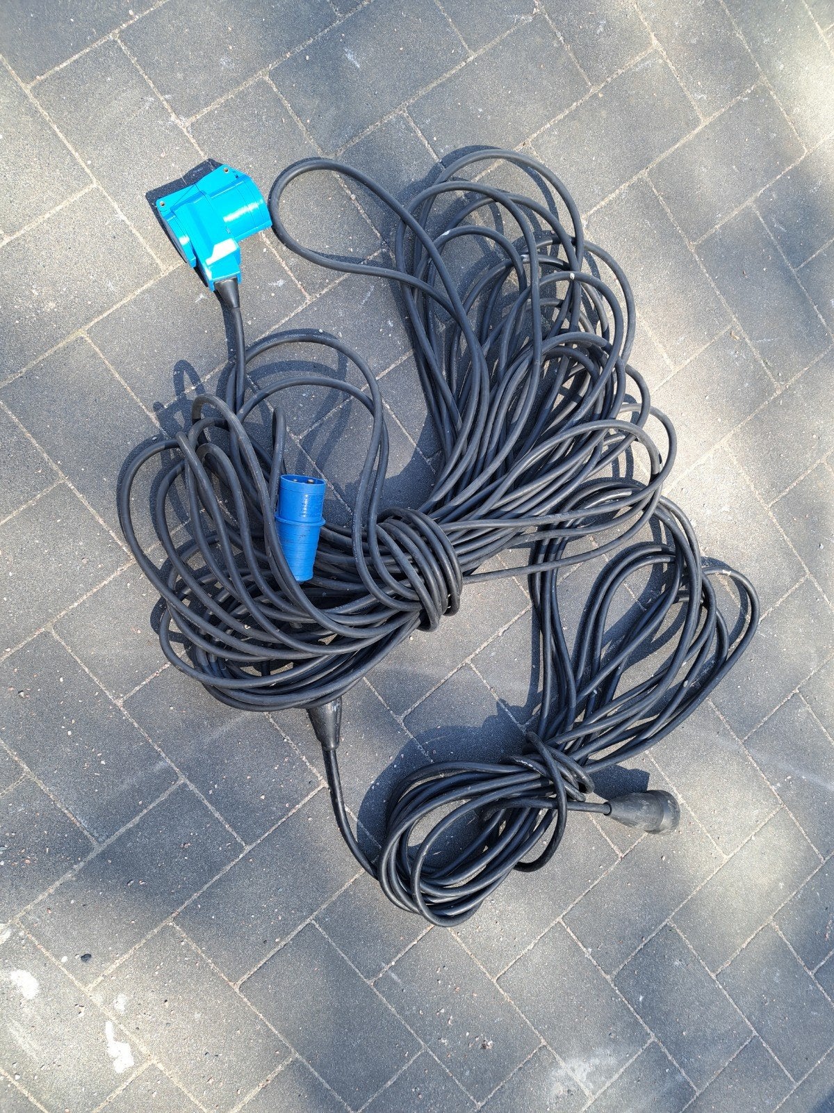Elektrakabel voor caravan met verlengkabel, Ophalen of Verzenden