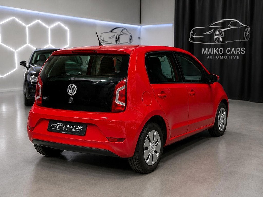 Volkswagen Up! 1.0 up!Automaat|Achteruitrijcamera|NL AUTO& N, Stof, Gebruikt, Origineel Nederlands, Grijs