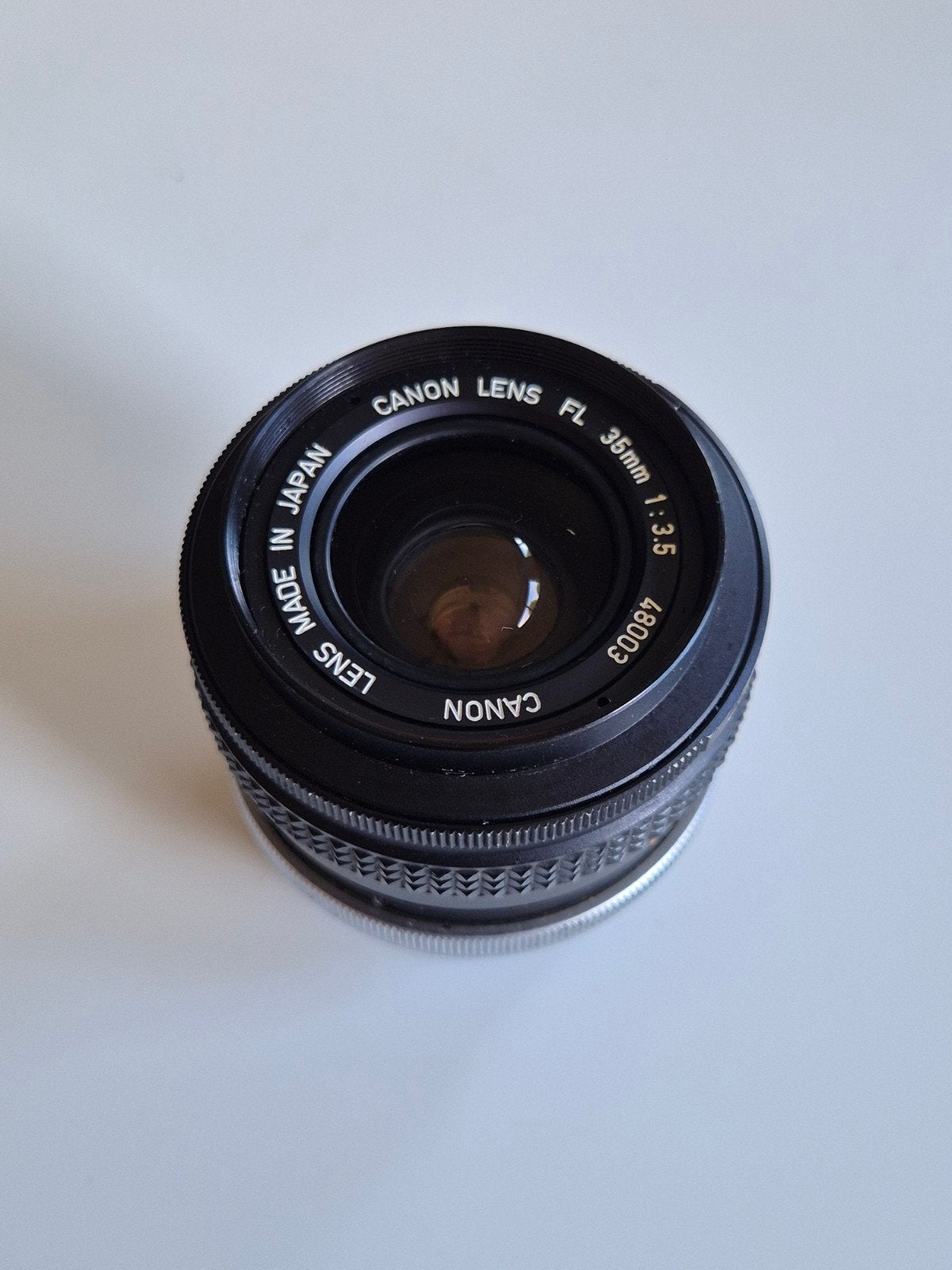 Vintage Canon FL 35mm f/3.5 vintage groothoeklens – Canon FL, Gebruikt, Canon, Canon FD, 30-2, Shimomaruko 3-chome, Ohta-ku, Tokyo 146-8501, Japan