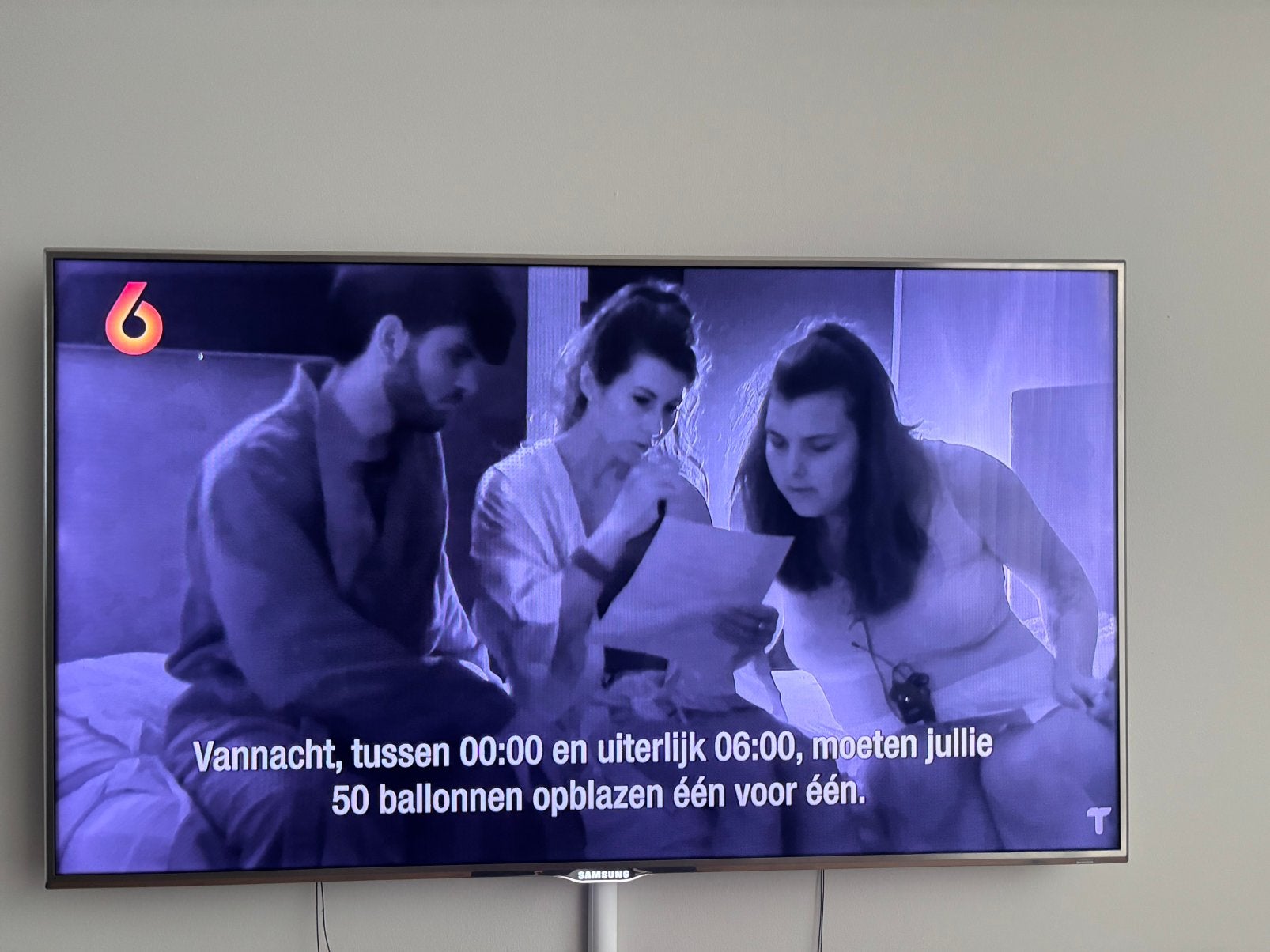 Tv Samsung, Ophalen, 50 Hz, Zo goed als nieuw, Samsung
