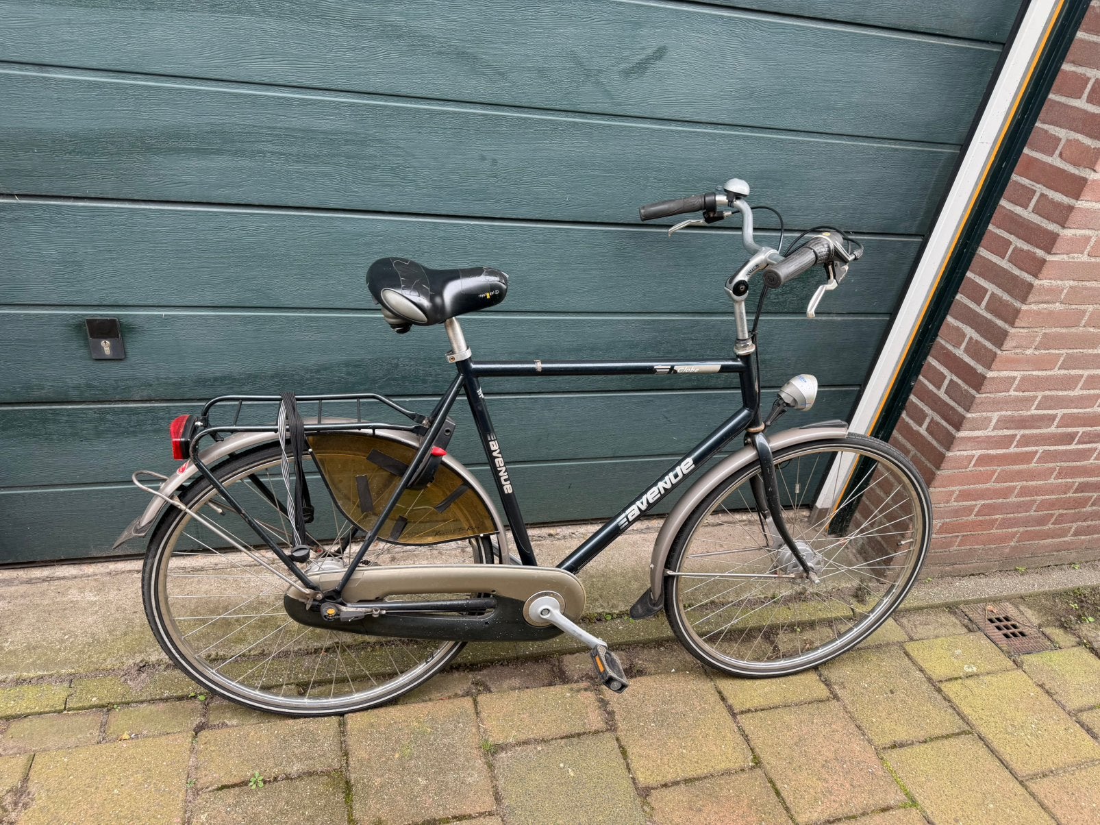 Avenue herenfiets, Gebruikt, Versnellingen, 57 tot 61 cm, Trommelrem