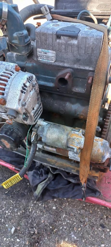 Kubota Z504 ,dieselmotortje, Ophalen