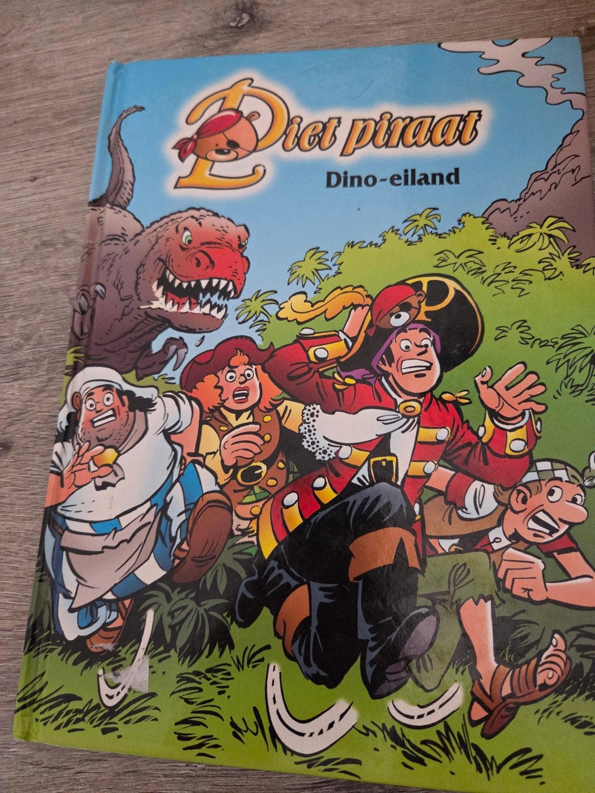Piet Piraat - Dino-eiland stripboek, Ophalen of Verzenden