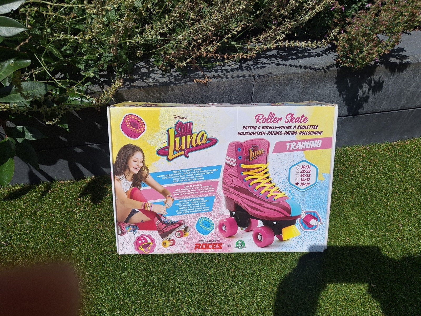 Roller skates maat 36/37 - Disney Soy Luna, Ophalen of Verzenden, Verstelbaar, Zo goed als nieuw, Kinderen
