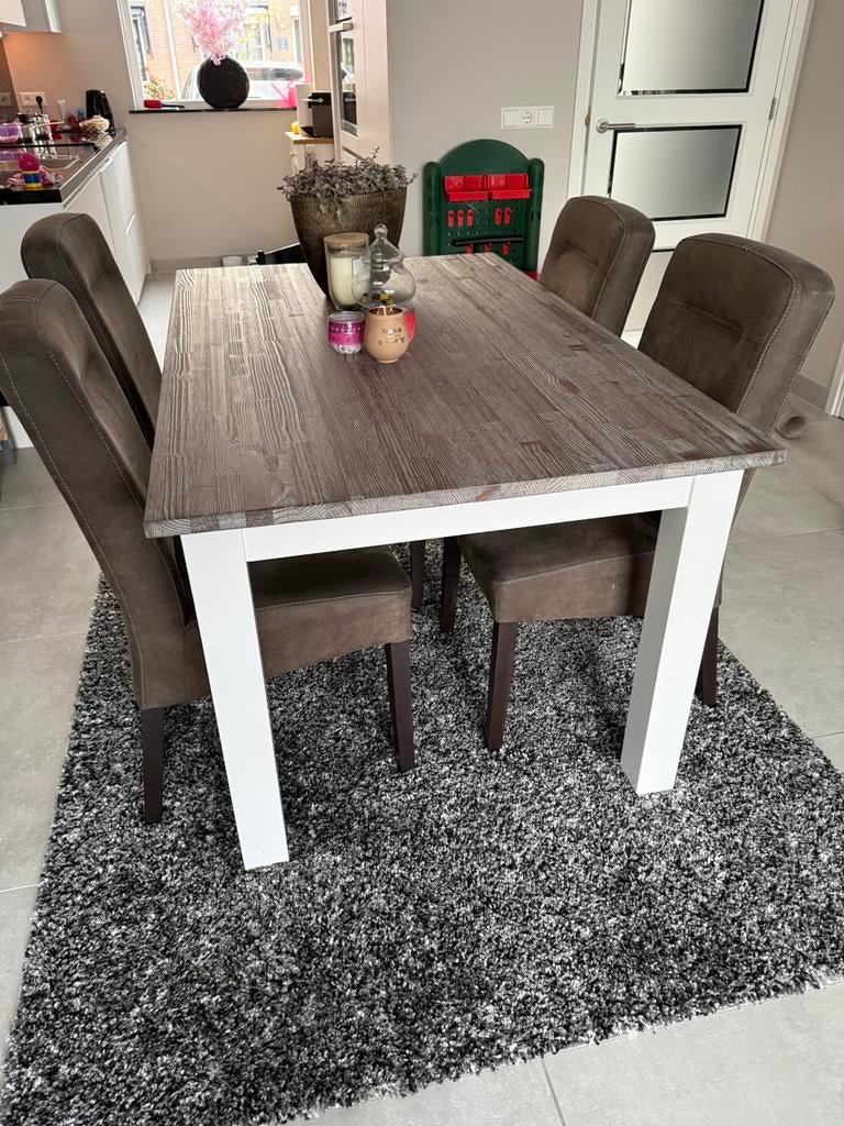 Landelijke meubelset Joy, eettafel en koffietafels, Huis en Inrichting, Complete inboedels, Ophalen