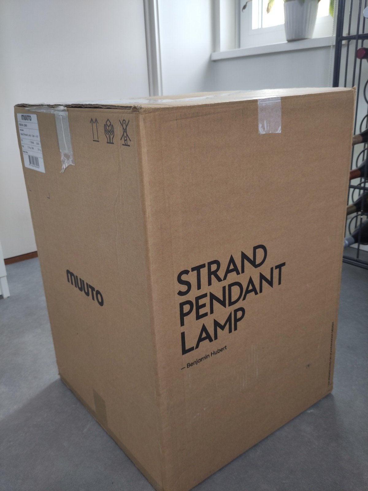 Muuto Strand Pendant Lamp - Benjamin Hubert, Ophalen, Kunststof, Modern, Scandinavisch, Minimalistisch, Nieuw