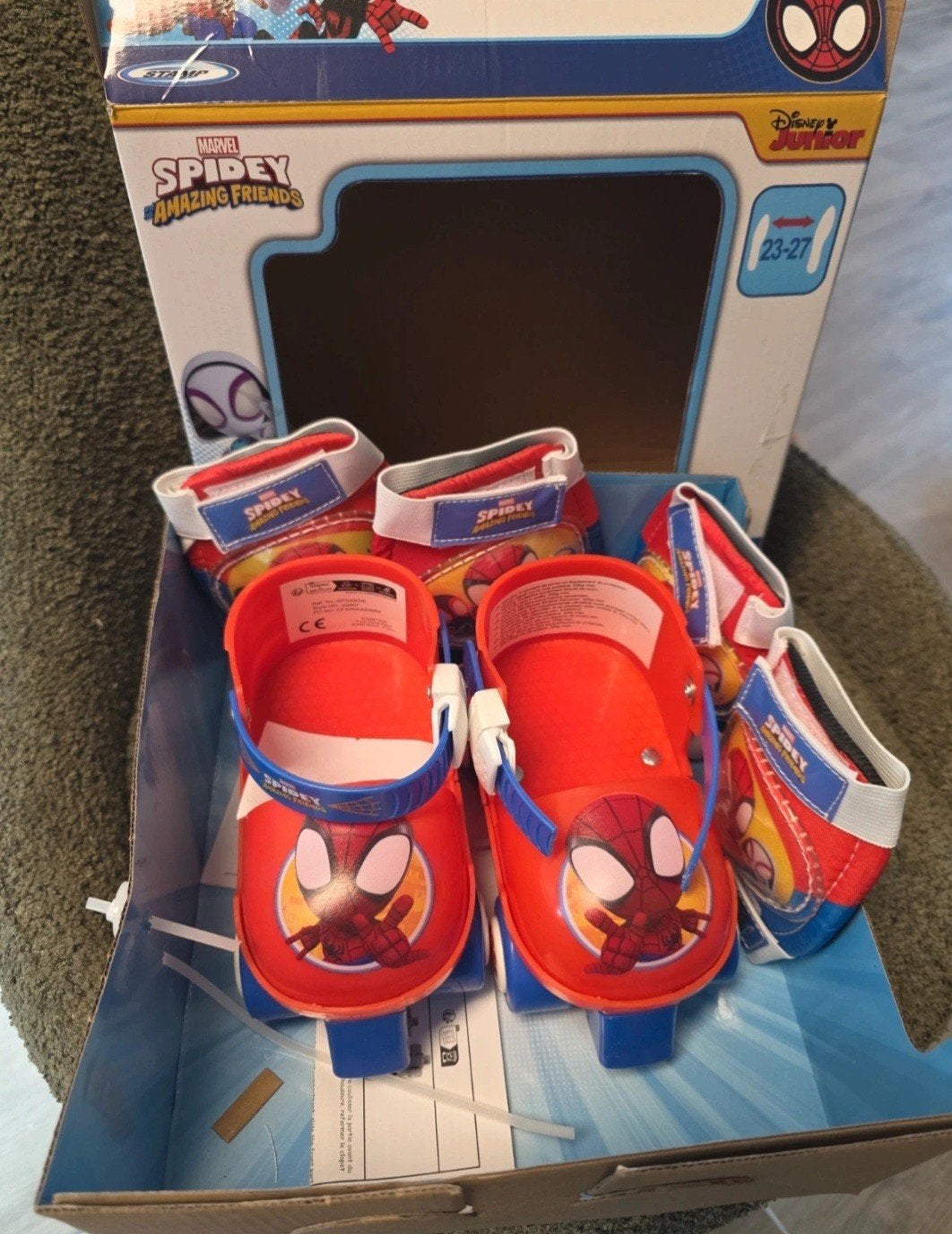 Rolschaatsen Spidey, Verstelbaar, Kinderen, Nieuw, Ophalen of Verzenden