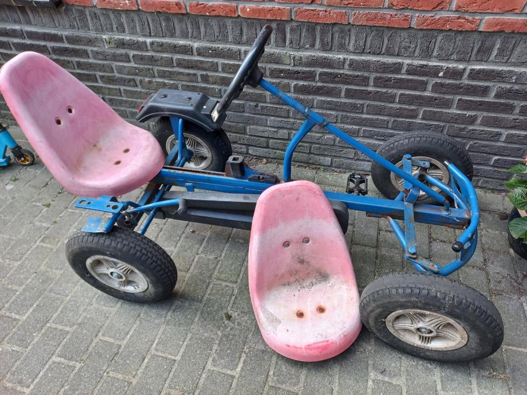 Mammoet skelter - Gebruikt, kan nog ronde mee, Ophalen, Gebruikt, Mammoet