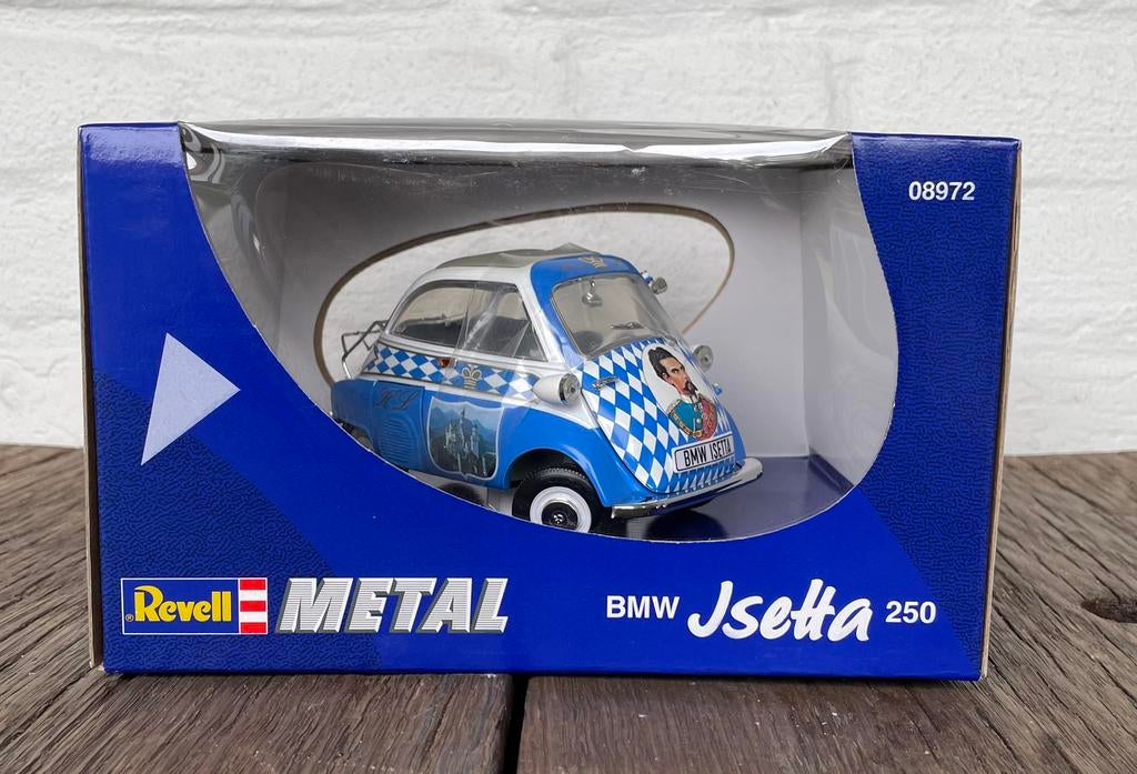 Te koop BMW Isetta Koning Ludwig nieuw in doos, Ophalen of Verzenden, Nieuw, Auto, Revell
