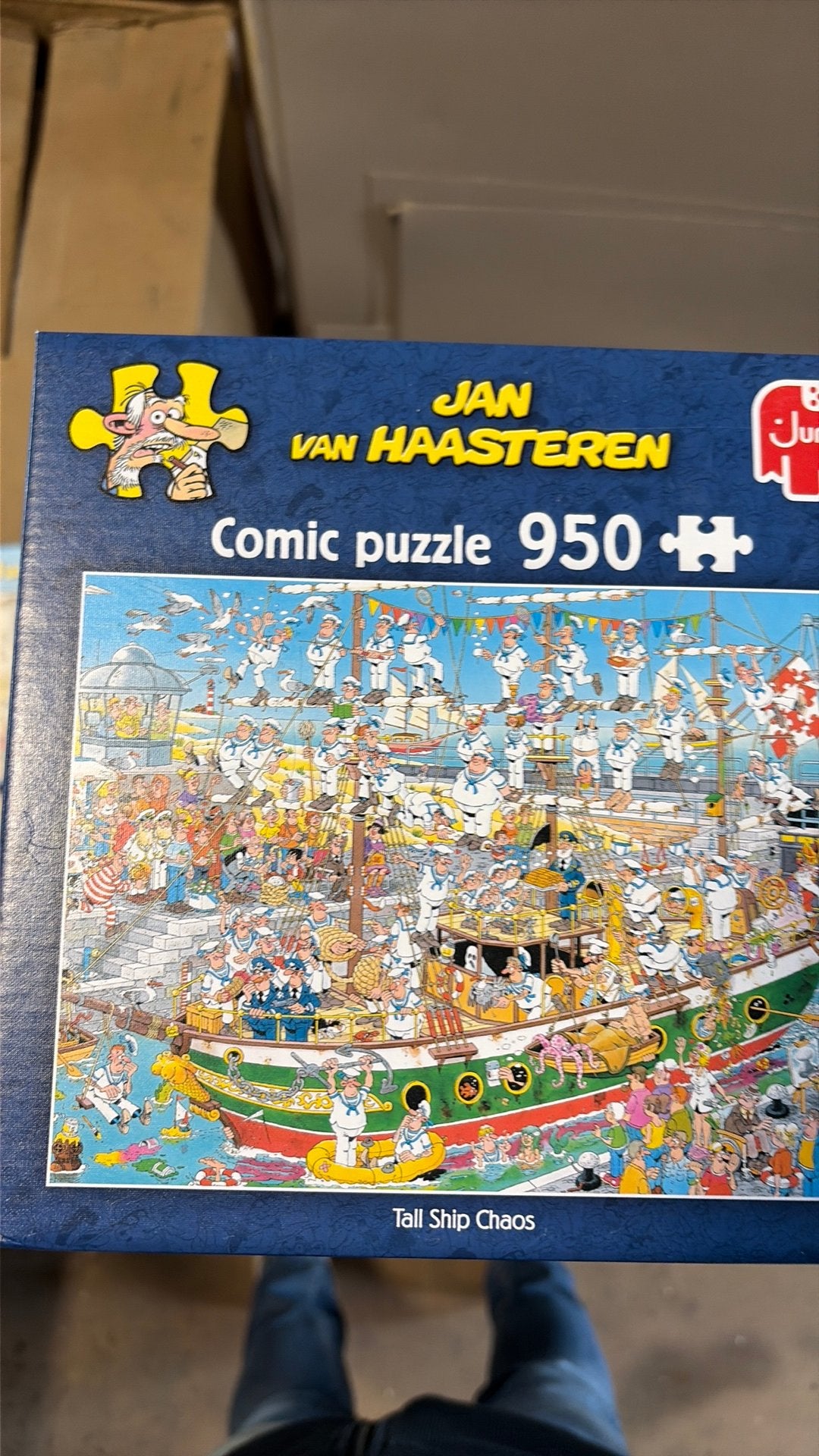 Jan van Haasteren tall ship chaos 950, Hobby en Vrije tijd, Denksport en Puzzels, Ophalen of Verzenden, Zo goed als nieuw