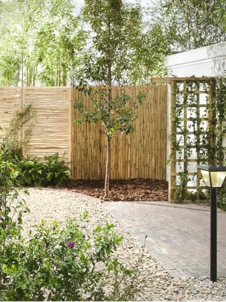 3x Bamboe schutting 180x180 blank NIEUW Karwei, Tuin en Terras, Ophalen, Overige materialen, 1 tot 2 meter, Nieuw