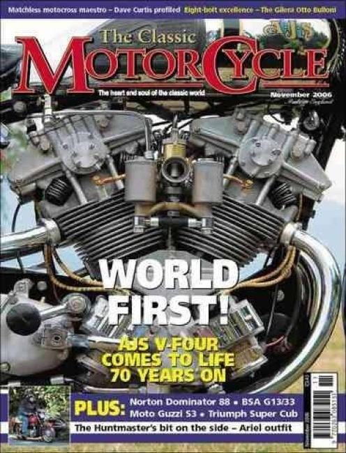 The Classic Motorcycle november 2006, Verzenden, Gelezen