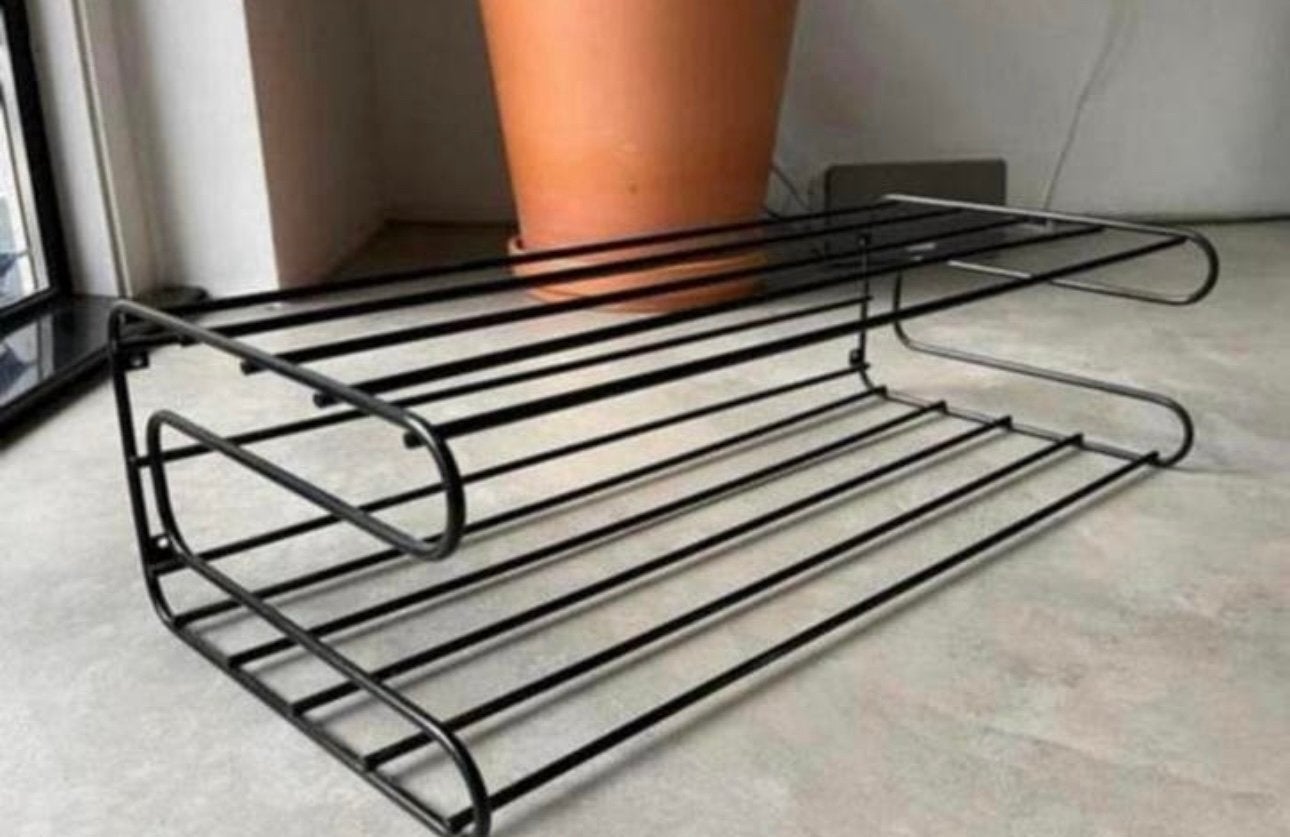 IKEA Frän rek schoenenrek vintage zwart, Wandkapstok, Ophalen of Verzenden, Zo goed als nieuw, X