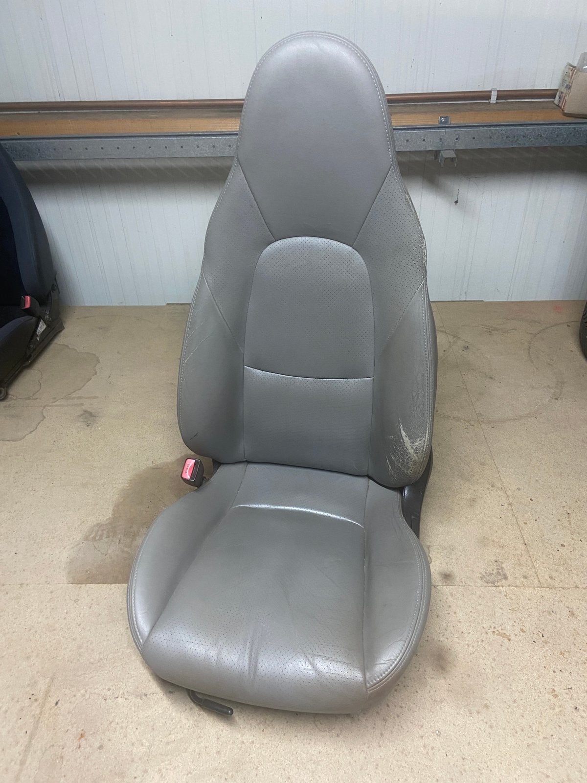 Bestuurdersstoel MX5NB. GRIJS LEER, Ophalen, Gebruikt, Mazda