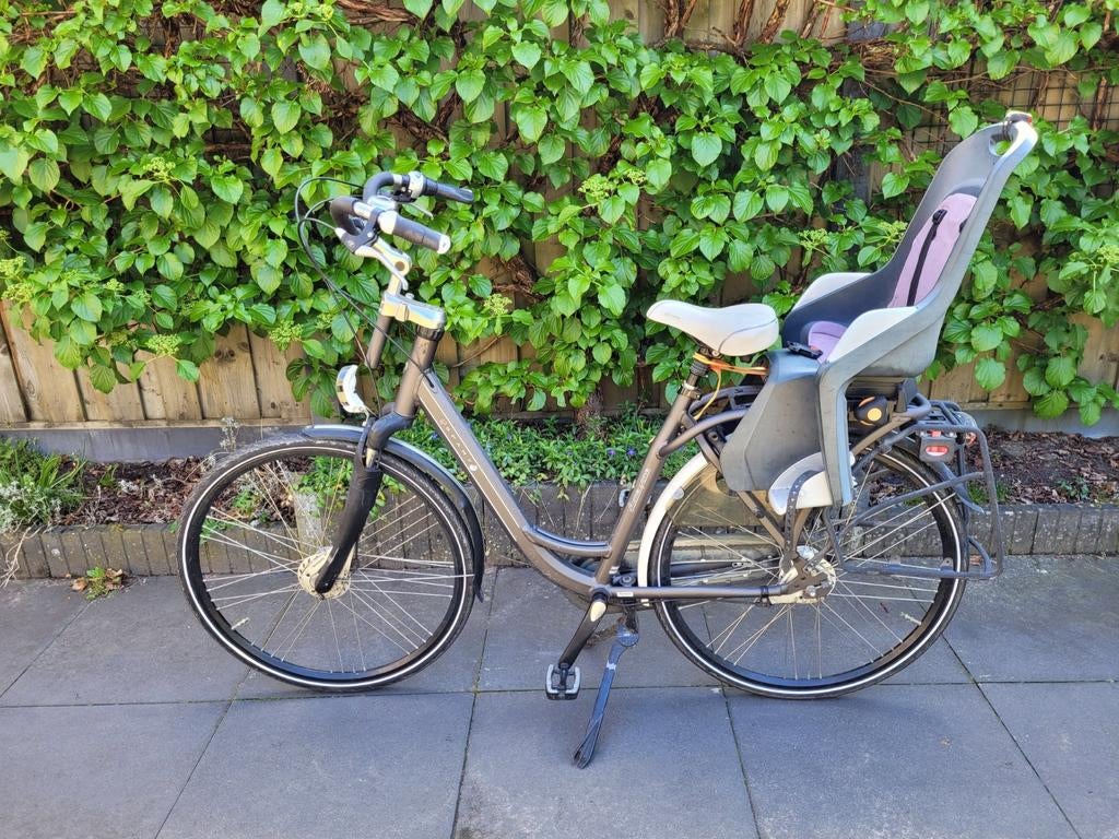 Complete Mama / stadsfiets sparta, Fietsen en Brommers, Fietsen | Dames | Moederfietsen, Gebruikt, Overige merken, 2 zitjes, Versnellingen