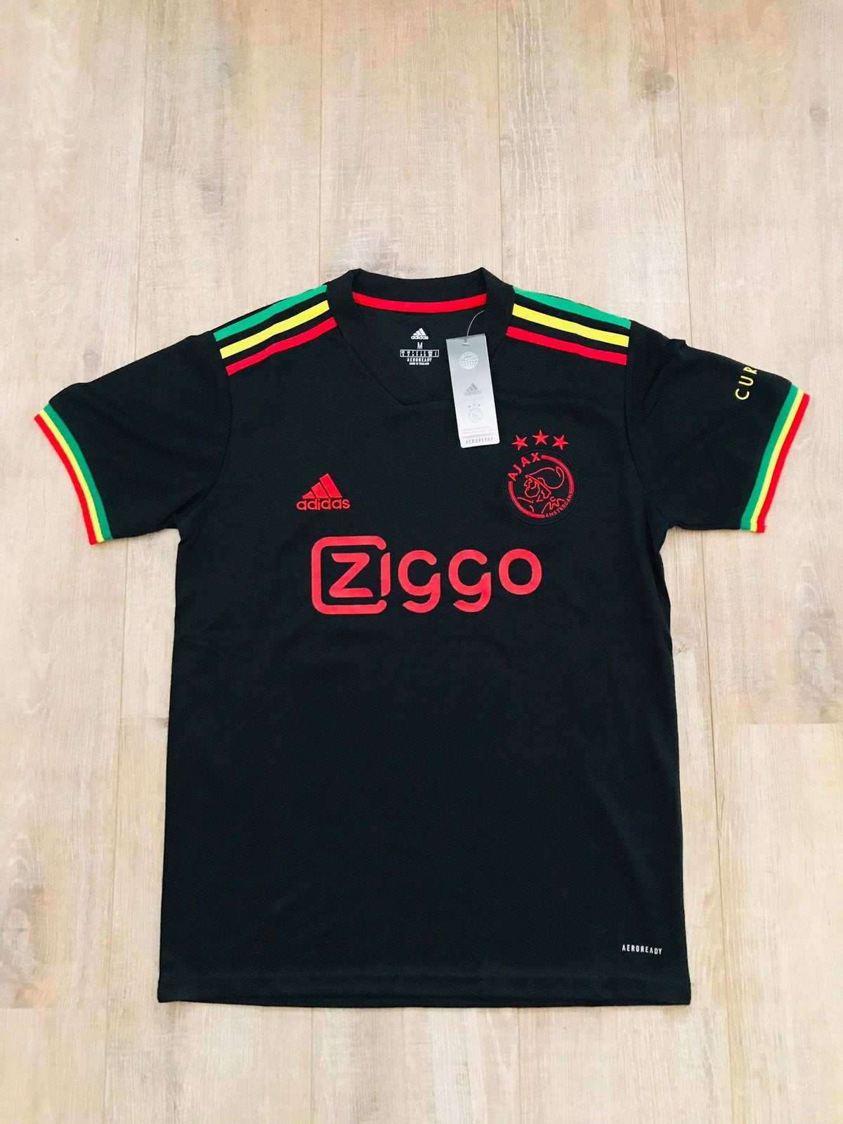 Ajax bob marley retro maat M, Sport en Fitness, Maat M, Ophalen of Verzenden, Nieuw, Shirt