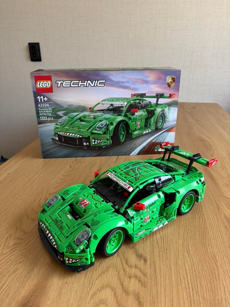 Lego Porsche 911 GT3 R Rexy AO Raching set 42224, Ophalen, Zo goed als nieuw